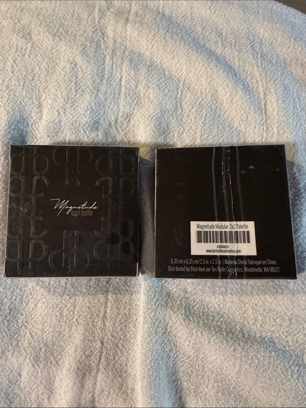 Tori Belle Magnitude Black Magnetic 2x2 Makeup Palette Duo